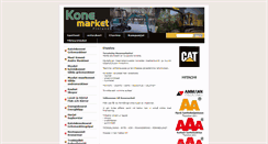 Desktop Screenshot of konemarket.com